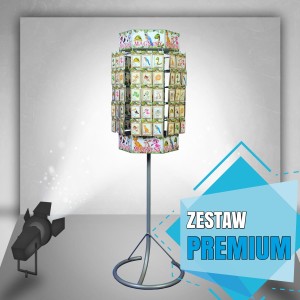 Stojak obrotowy + 270 magnesów 
