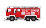 Magnes reklamowy - Straż Pożarna - wóz bojowy